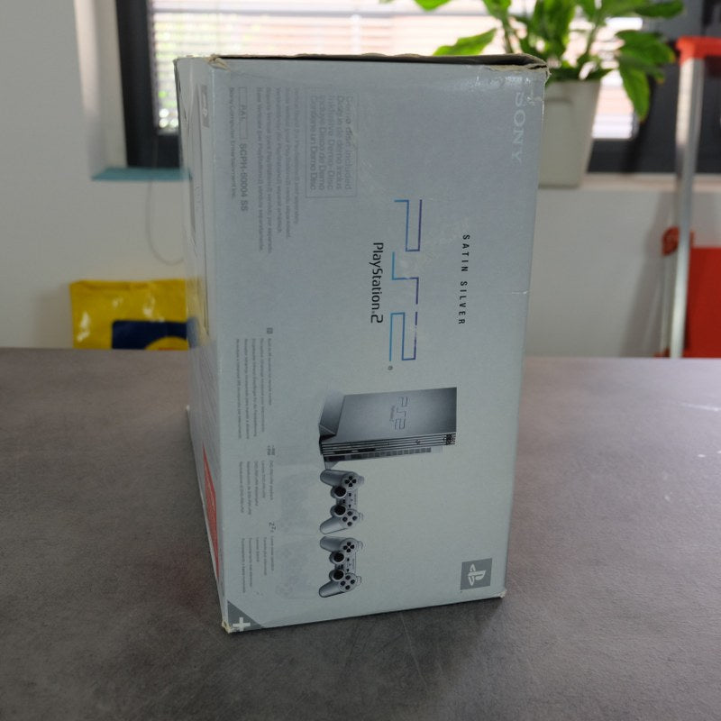 Playstation 2 Satin Silver Prestige Line