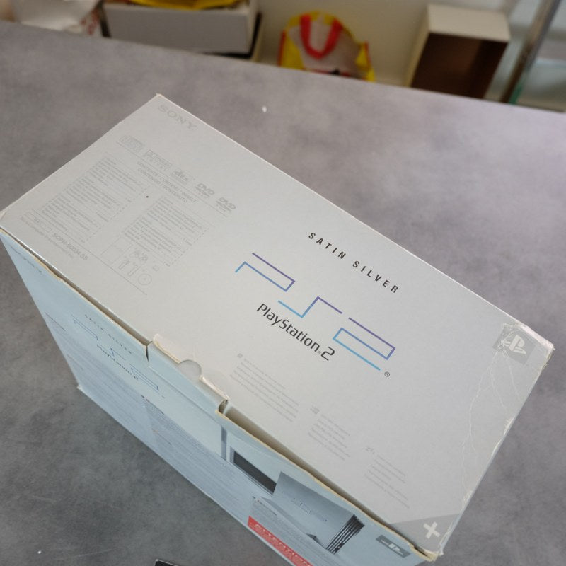 Vendita Playstation 2 Satin Silver Prestige Line - Retrogaming Shop