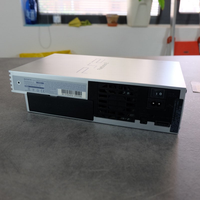 Playstation 2 Satin Silver Prestige Line