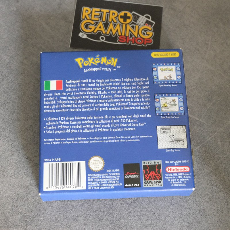 Vendita Pokemon Versione Blu Ita - Retrogaming Shop