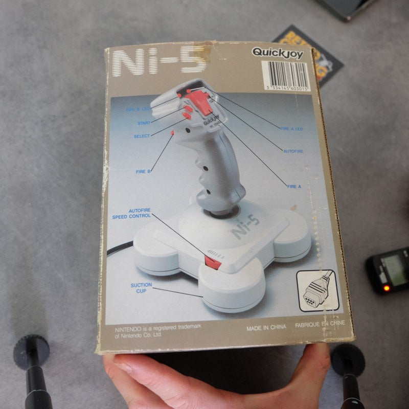 Vendita Ni-5 Quickjoy Joystick - Retrogaming Shop