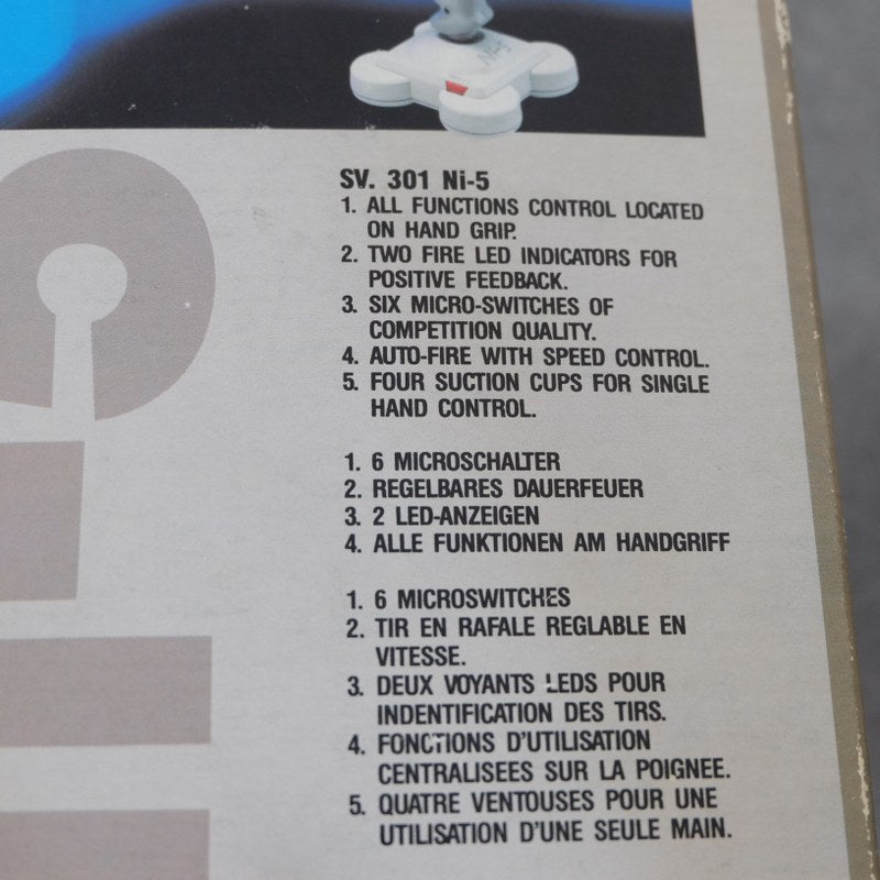 Vendita Ni-5 Quickjoy Joystick - Retrogaming Shop