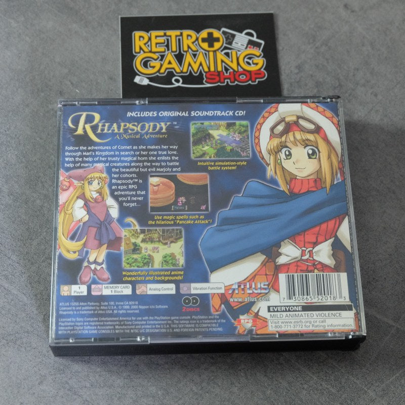 Vendita Rhapsody A Musical Adventure - Retrogaming Shop