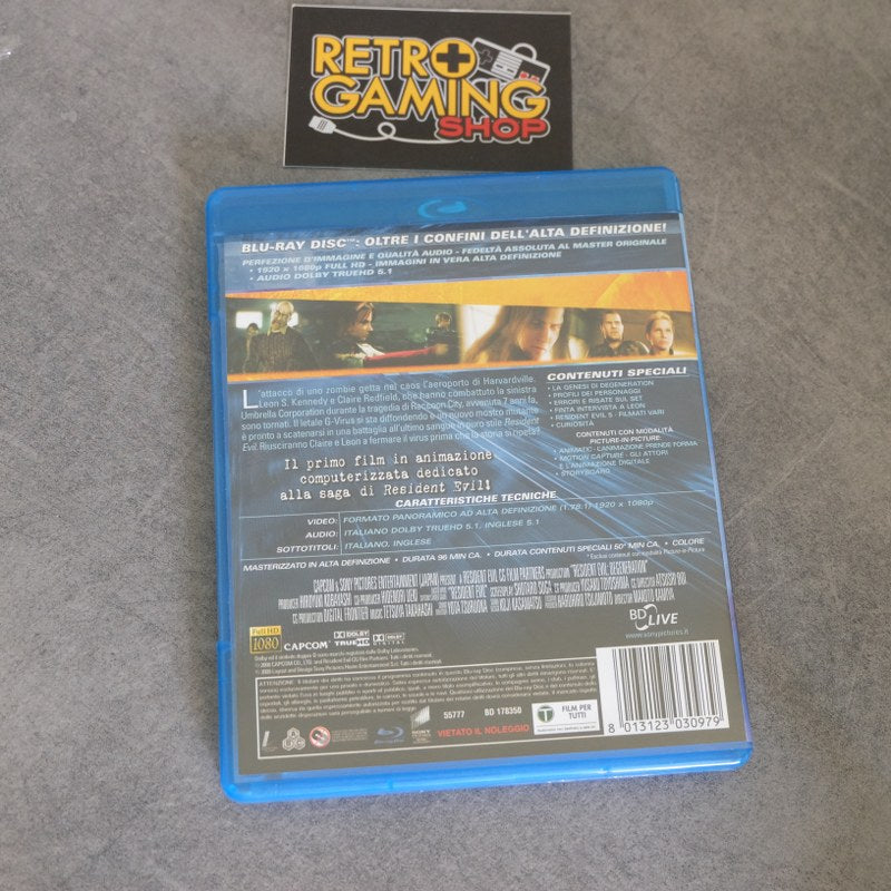 Vendita Resident Evil Degeneration Bluray Disc - Retrogaming Shop