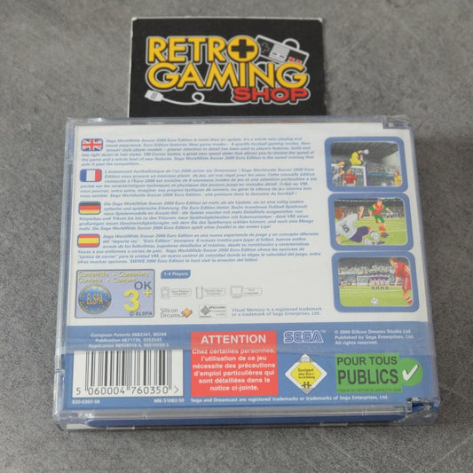 Sega Worldwide Soccer 2000 Euro Edition Nuovo