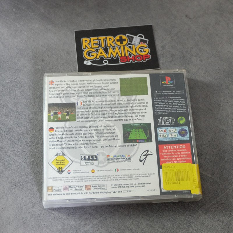 Vendita Sensible Soccer - Retrogaming Shop