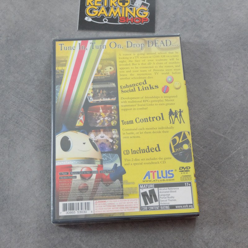 Vendita Shin Megami Tensei Persona 4 USA Nuovo - Retrogaming Shop