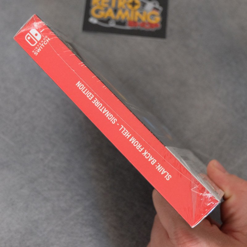 Vendita Slain Back From The Hell Signature Edition Nuovo - Retrogaming Shop