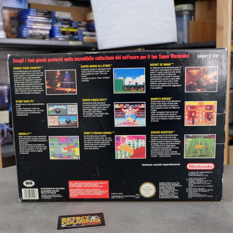 Vendita Super Nintendo Pal - Retrogaming Shop