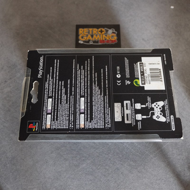 Vendita Dual Shock Playstation 1 Diamond Black Sony - Retrogaming Shop