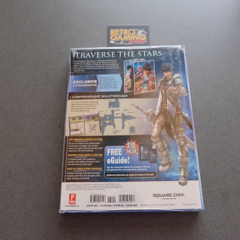 Vendita Star Ocean Integrity And Faithlessness Collector's Editon Guide Nuova - Retrogaming Shop