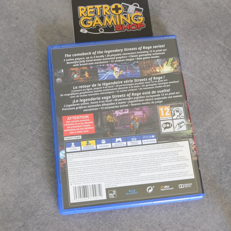 Vendita Streets of Rage 4 Anniversary Edition - Retrogaming Shop