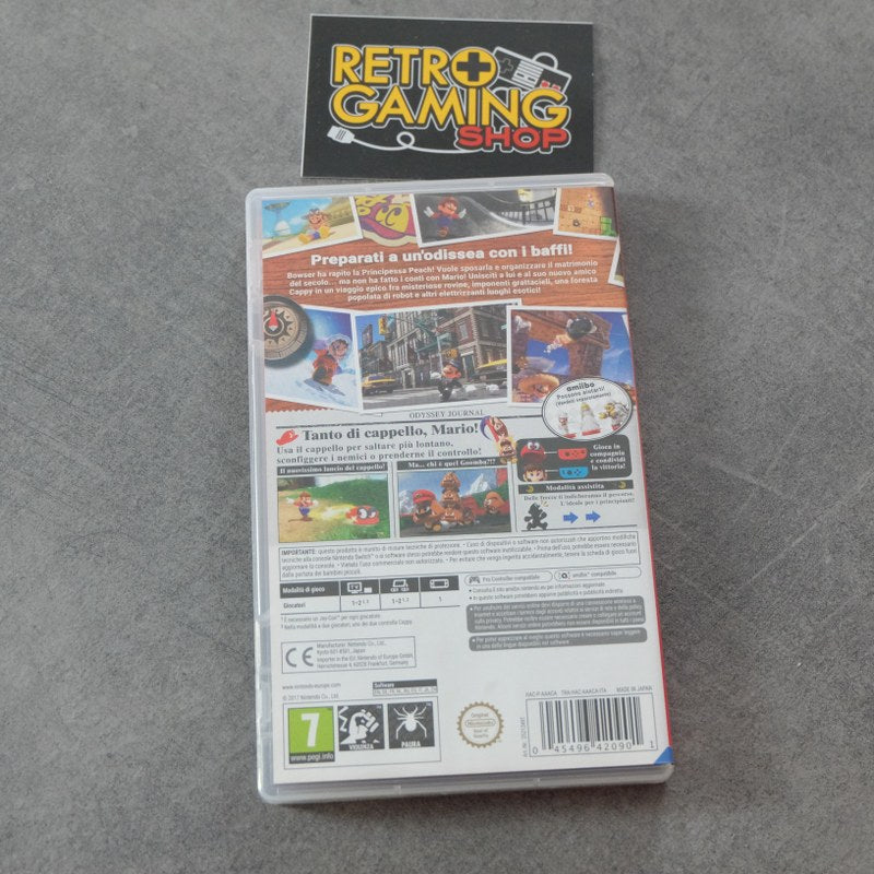 Vendita Super Mario Odyssey - Retrogaming Shop