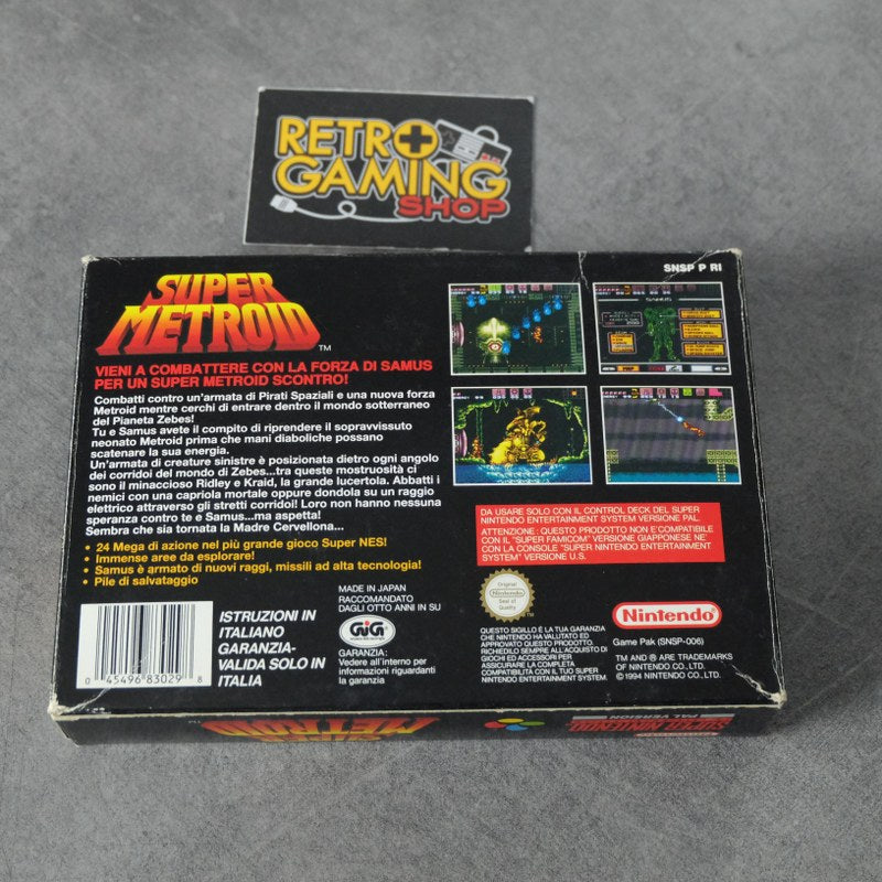 Vendita Super Metroid Gig - Retrogaming Shop