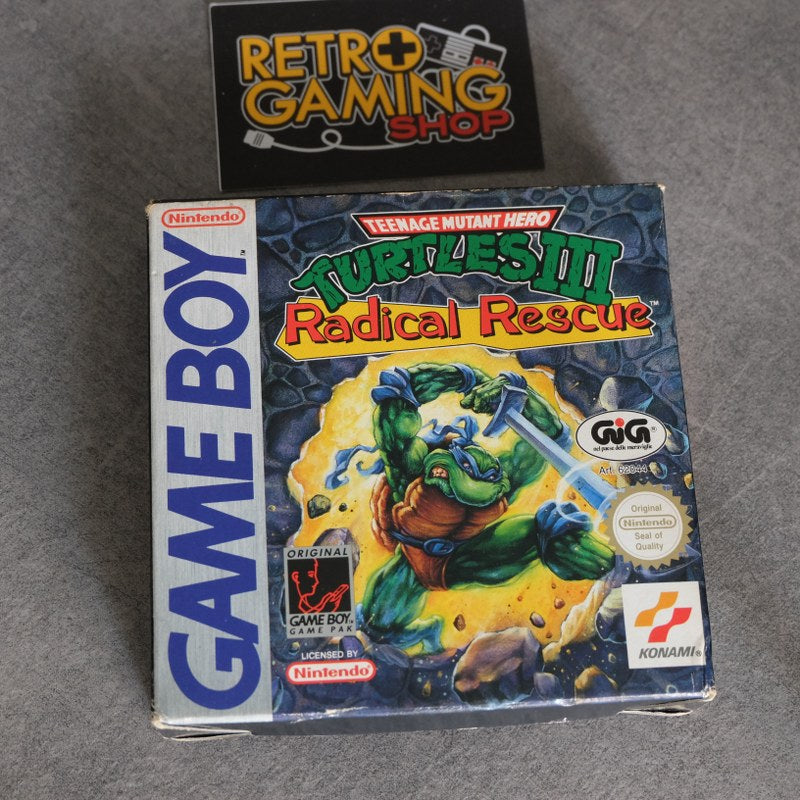 Vendita Teenage Mutant Ninja Turtles III Radical Rescue - Retrogaming Shop
