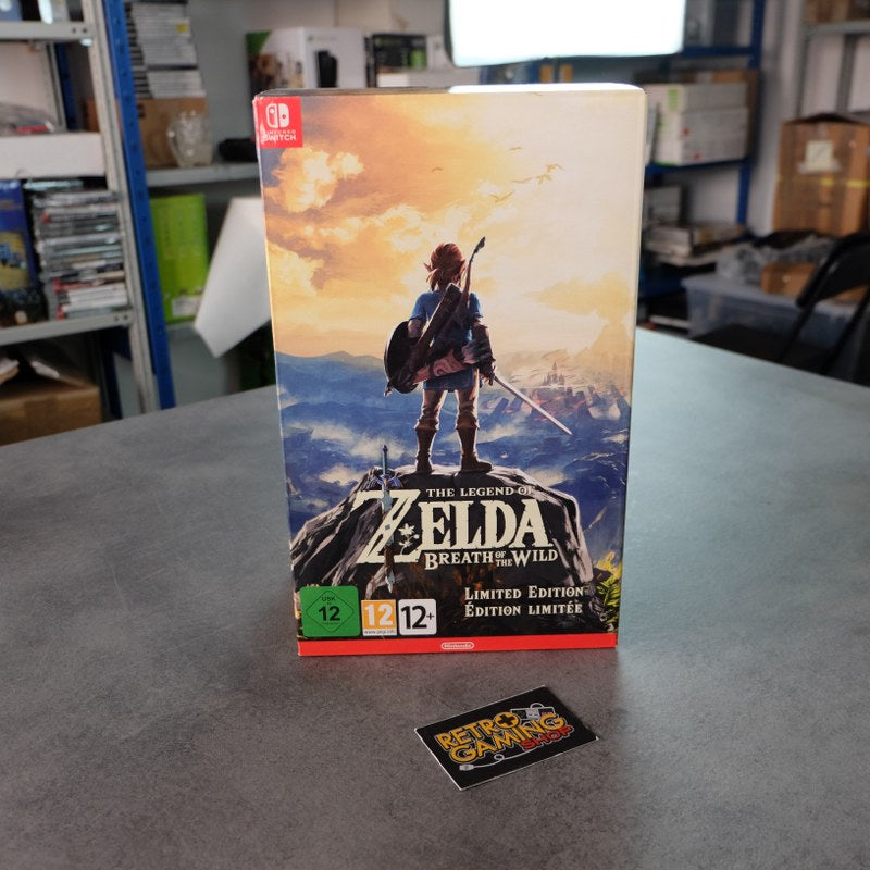 Vendita The Legend of Zelda Breath of The Wild Limited Edition - Retrogaming Shop
