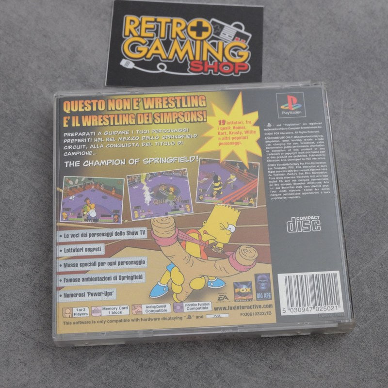Vendita The Simpson Wrestling - Retrogaming Shop