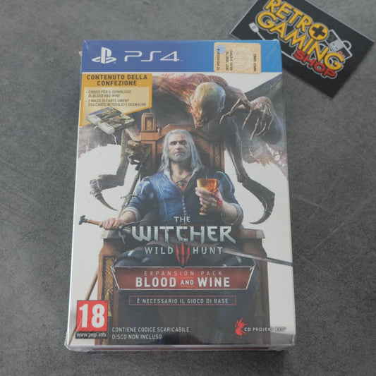 The Witcher Wild Hunt Expansion Pack Blood and Wine Nuovo