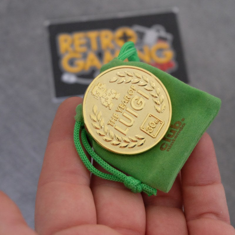 Vendita The Year of Luigi Coin 30th Anniversary - Retrogaming Shop
