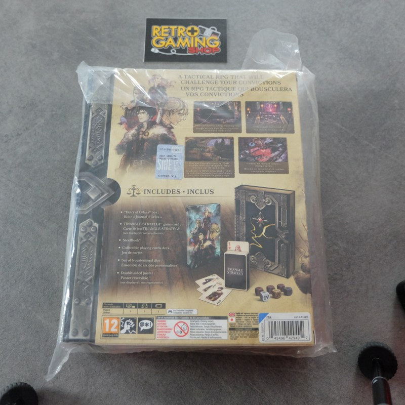Vendita Triangle Strategy Tactician's Limited Edition Nuovo - Retrogaming Shop