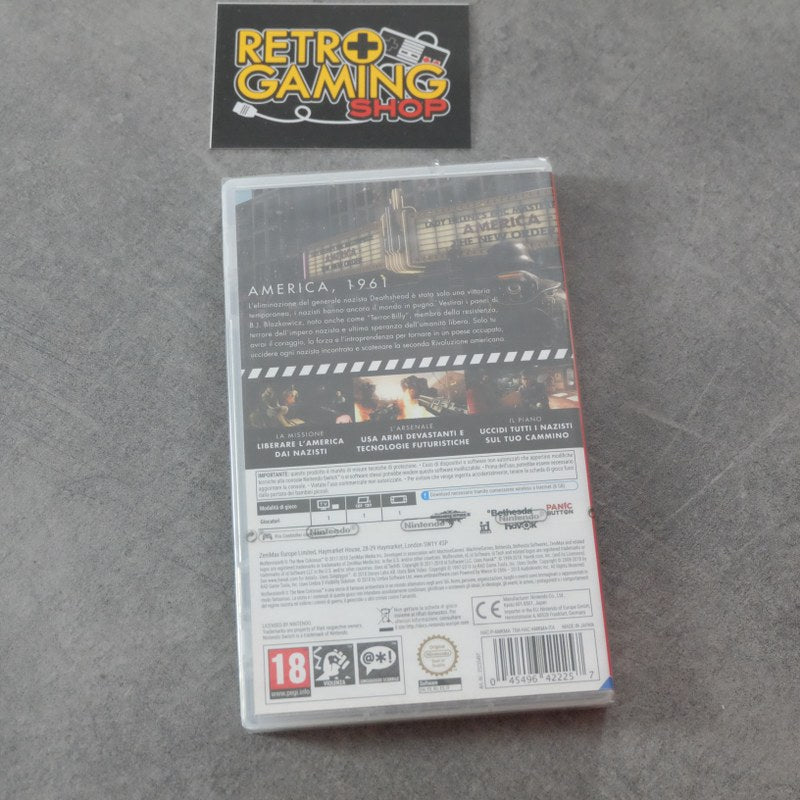 Vendita Wolfenstein 2 The New Colossus Nuovo - Retrogaming Shop