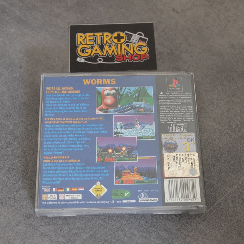 Vendita Worms - Retrogaming Shop