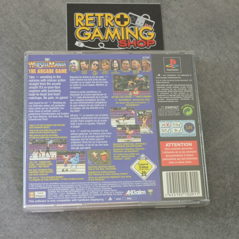 Vendita Wrestlemania The Arcade game - Retrogaming Shop