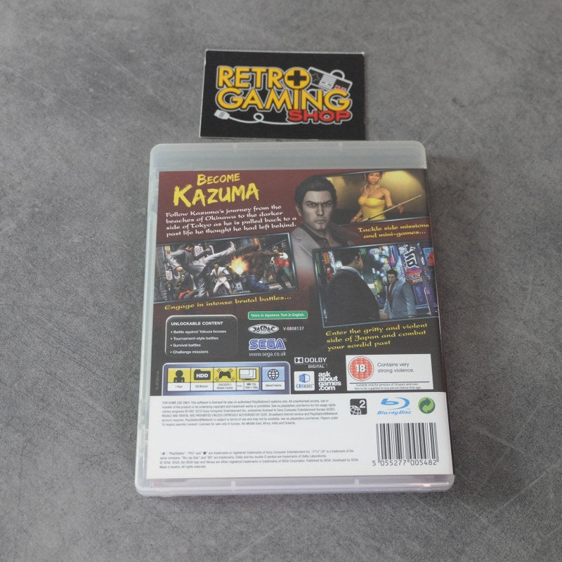 Vendita Yakuza 3 - Retrogaming Shop
