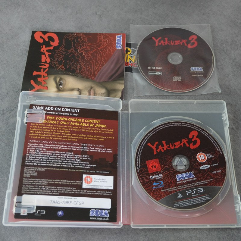 Vendita Yakuza 3 - Retrogaming Shop