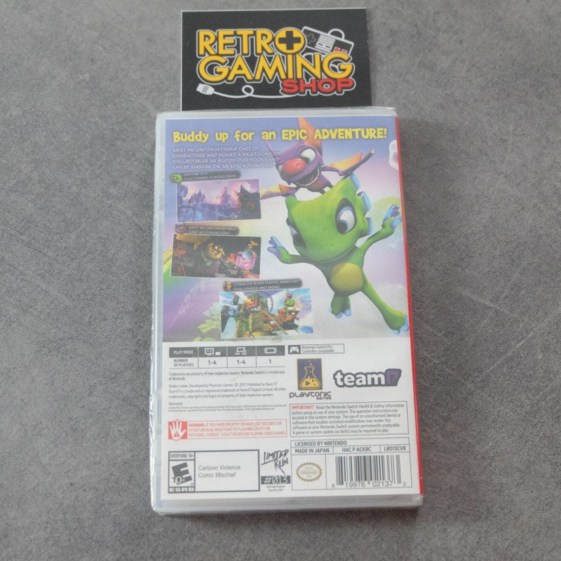 Vendita Yooka Laylee Limited Run Nuovo - Retrogaming Shop