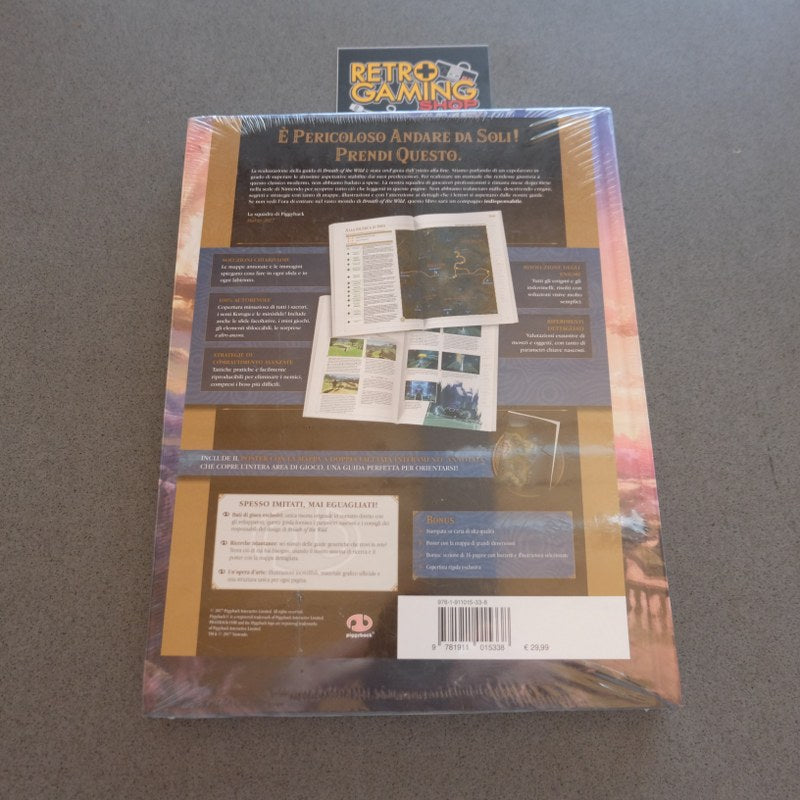 Vendita The Legend of Zelda Breath of The Wild La Guida Ufficiale Completa Edizione da Collezione Nuova - Retrogaming Shop