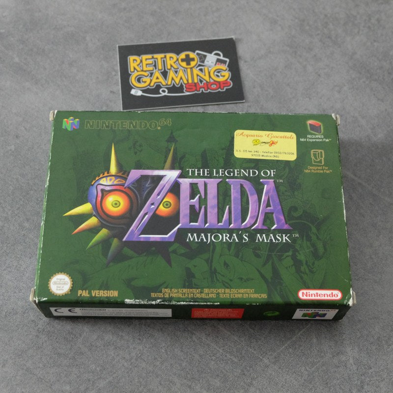 Vendita The Legend of Zelda: Majora’s Mask - Retrogaming Shop