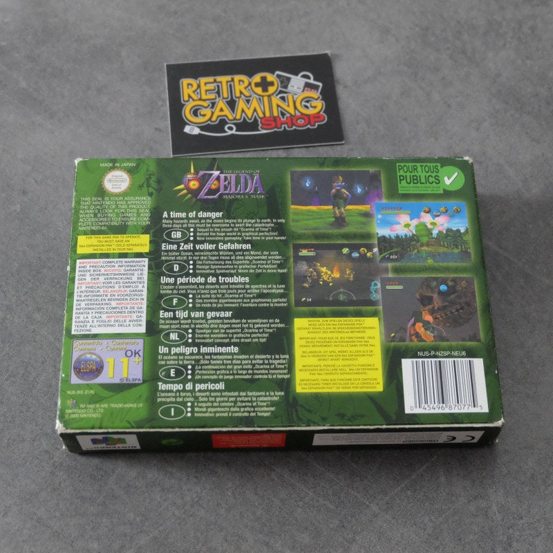 Vendita The Legend of Zelda: Majora’s Mask - Retrogaming Shop