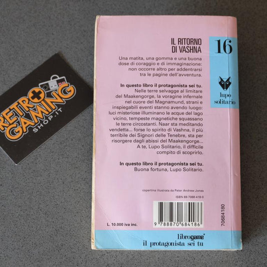 IL Ritorno Di Vashna – Lupo Solitario N.16 - Retrogaming Shop