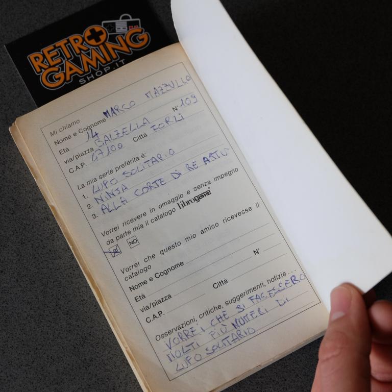 IL Ritorno Di Vashna – Lupo Solitario N.16 - Retrogaming Shop
