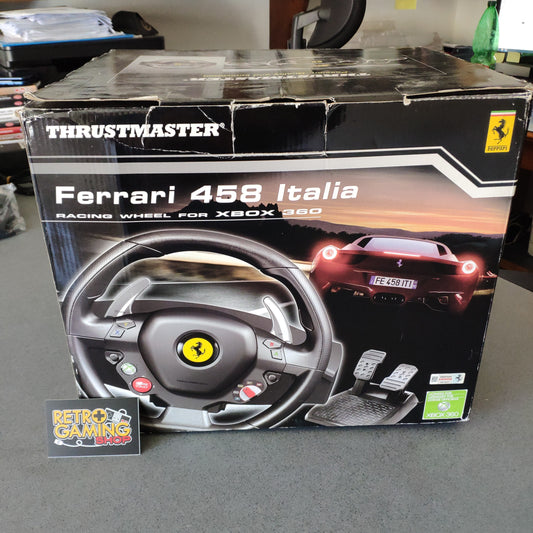 Ferrari 458 Italia racing wheel for Xbox 360 Thrustmaster