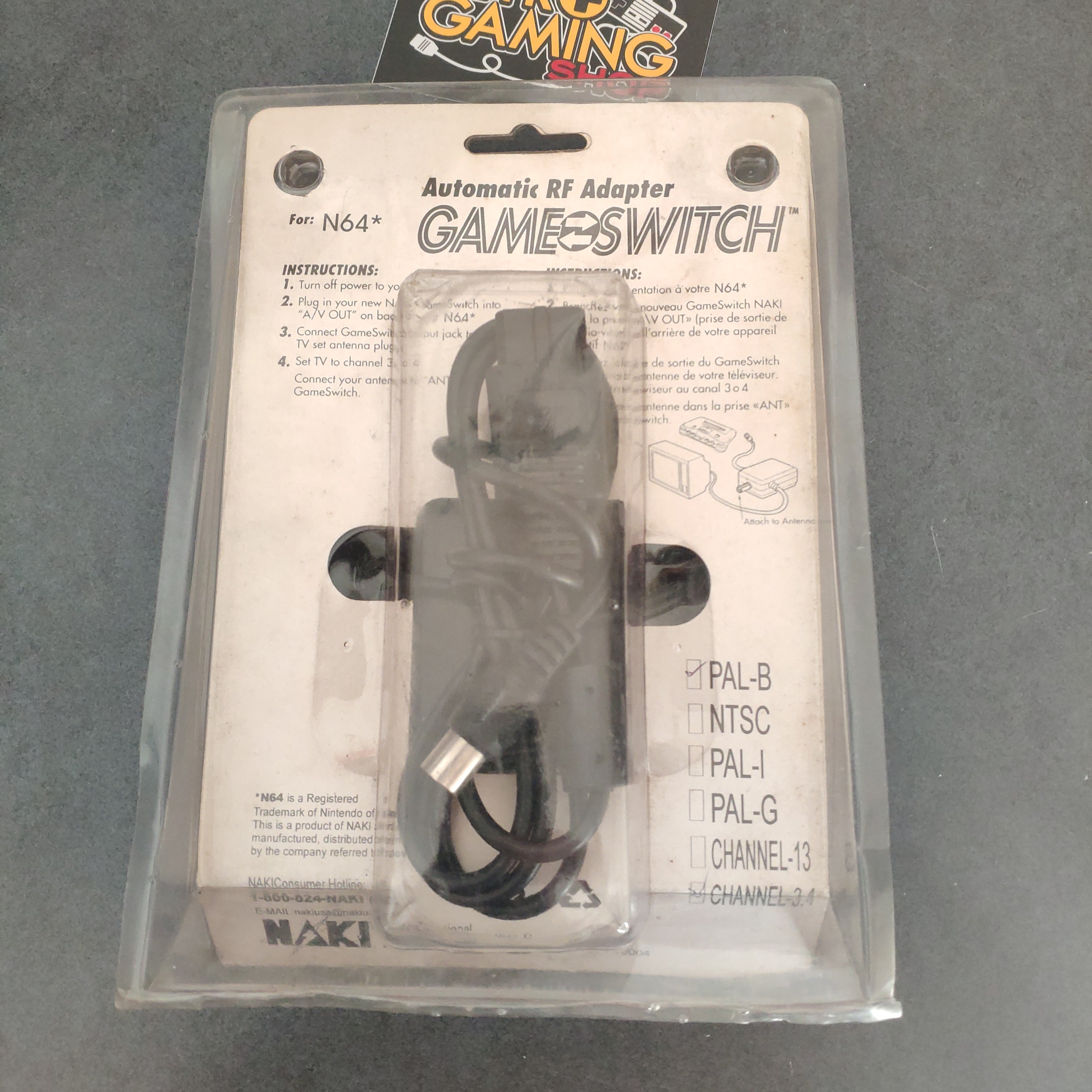 Vendita Game Switch Nintendo 64 Nuovo - Retrogaming Shop