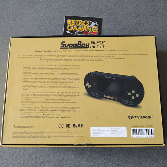 Supaboy Black Gold Hyperkin
