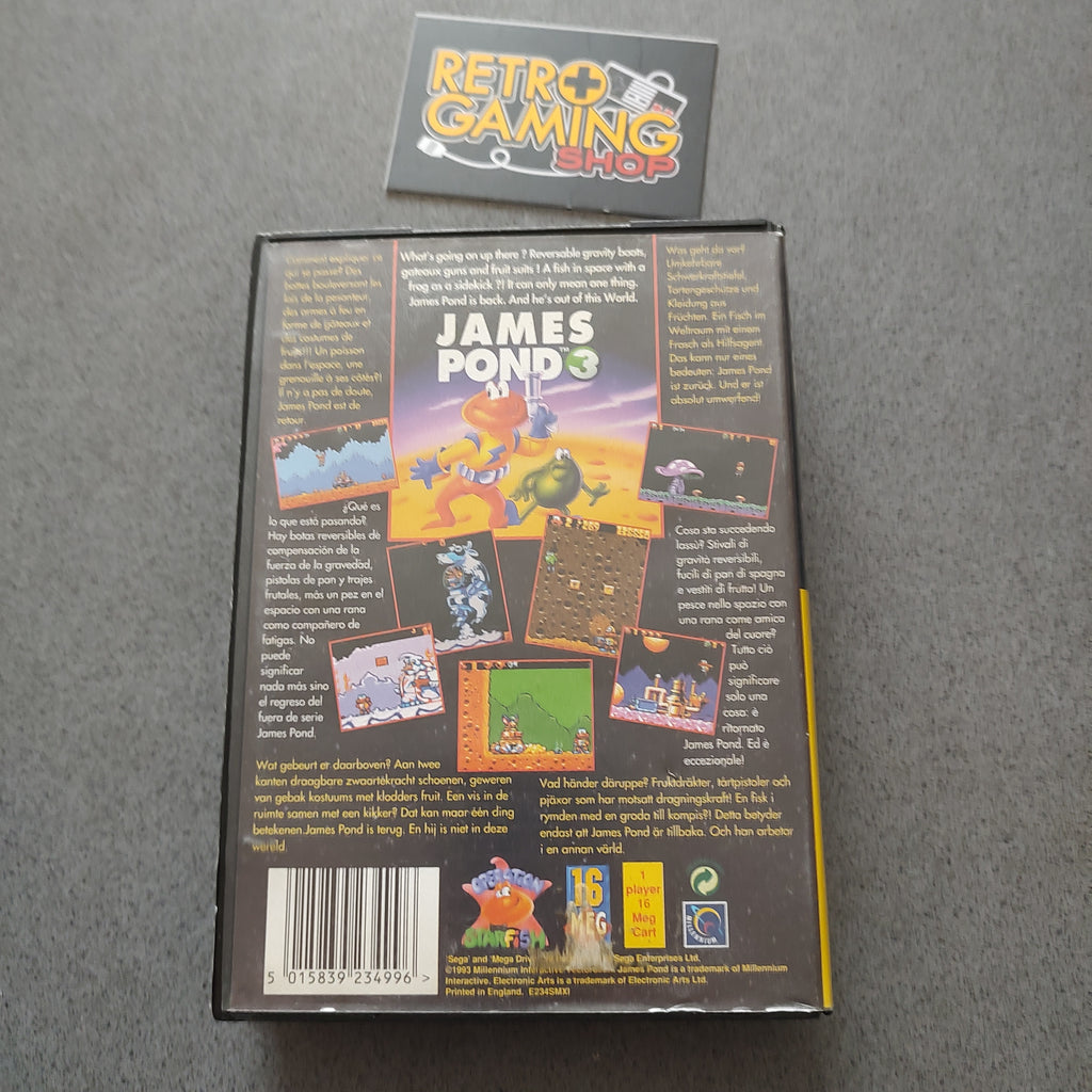 Vendita James Pond 3 - Retrogaming Shop