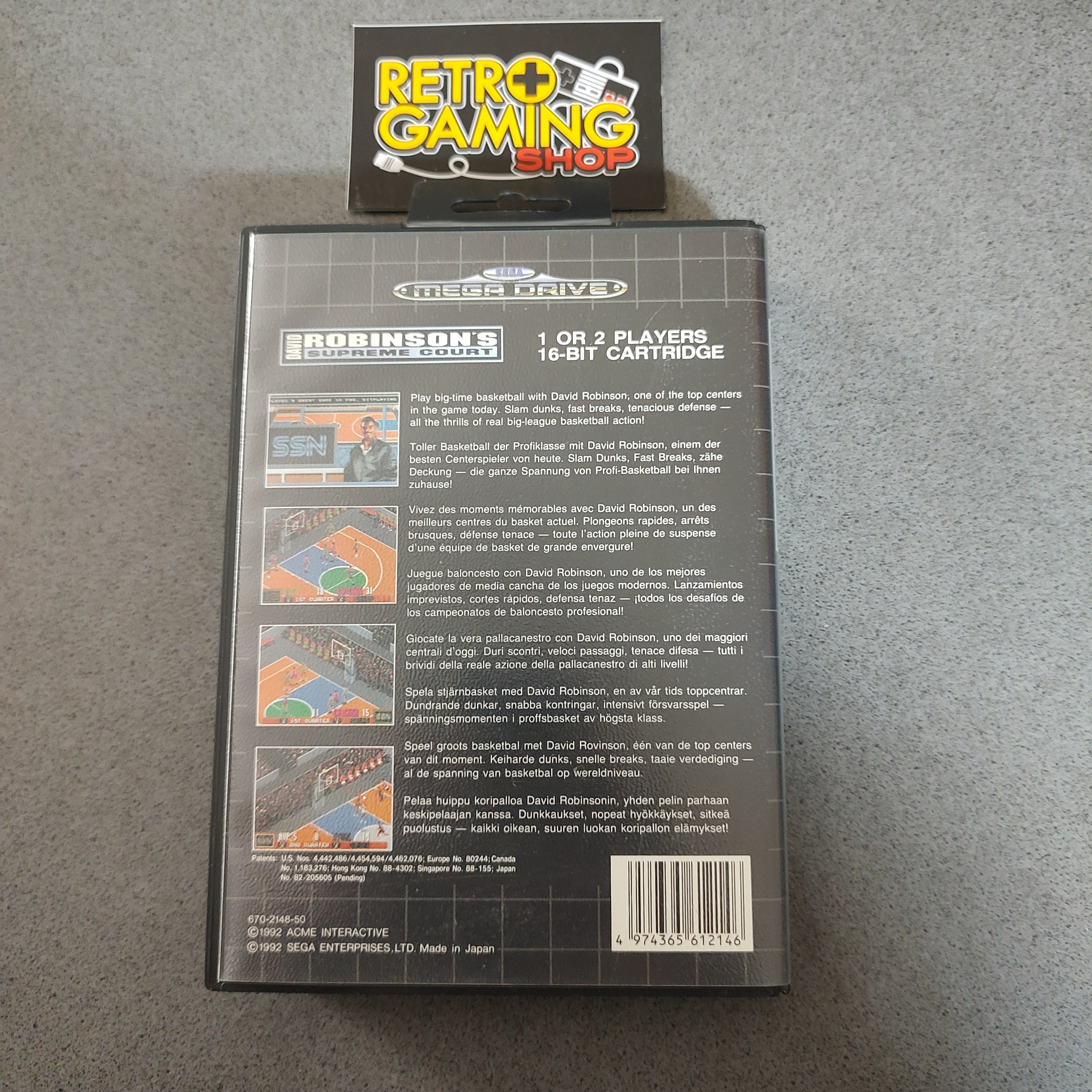 Vendita David Robinson's Supreme Court - Retrogaming Shop