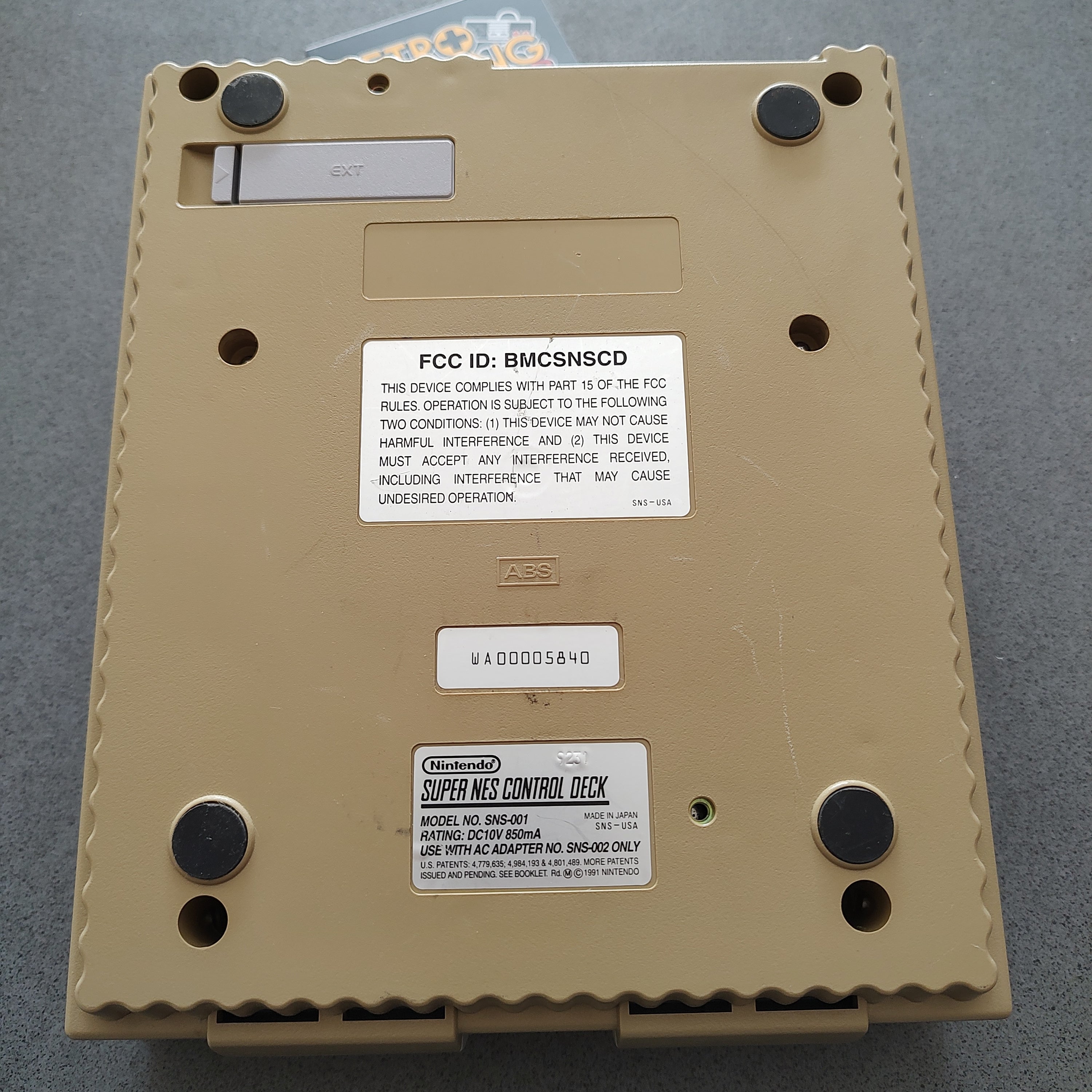 Vendita Super Nintendo USA non funzionante - Retrogaming Shop
