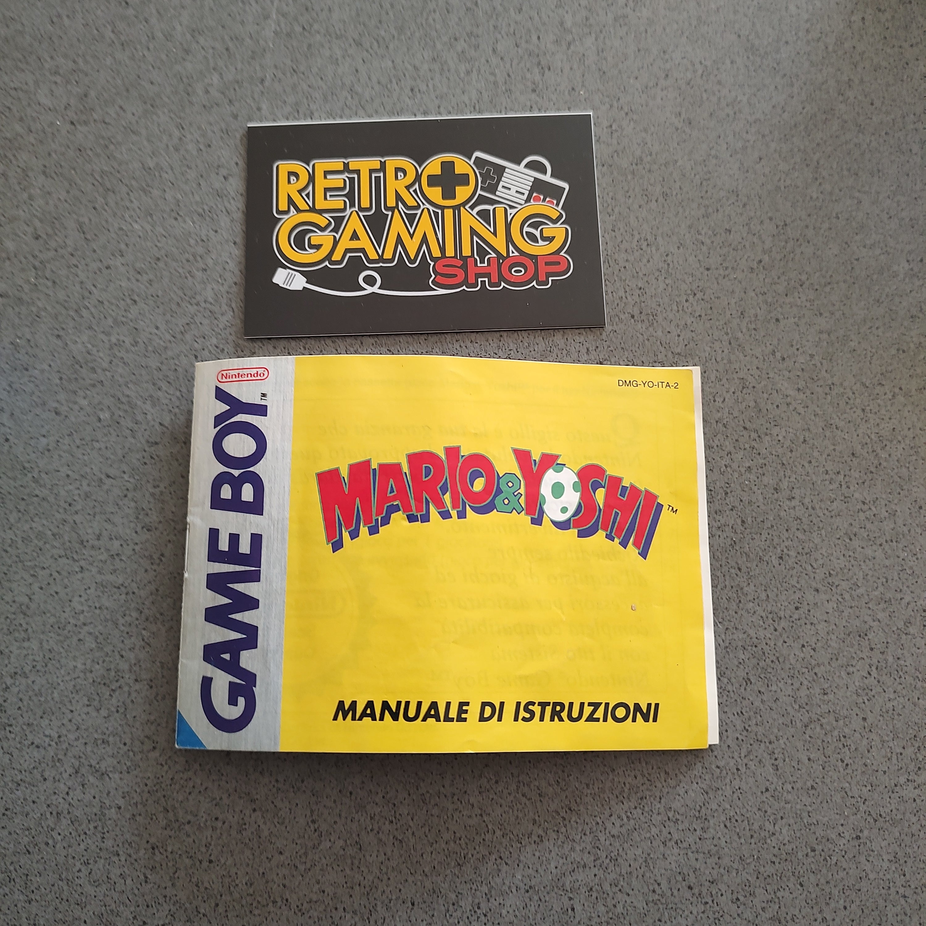 Vendita Libretto Mario & Yoshi - Retrogaming Shop