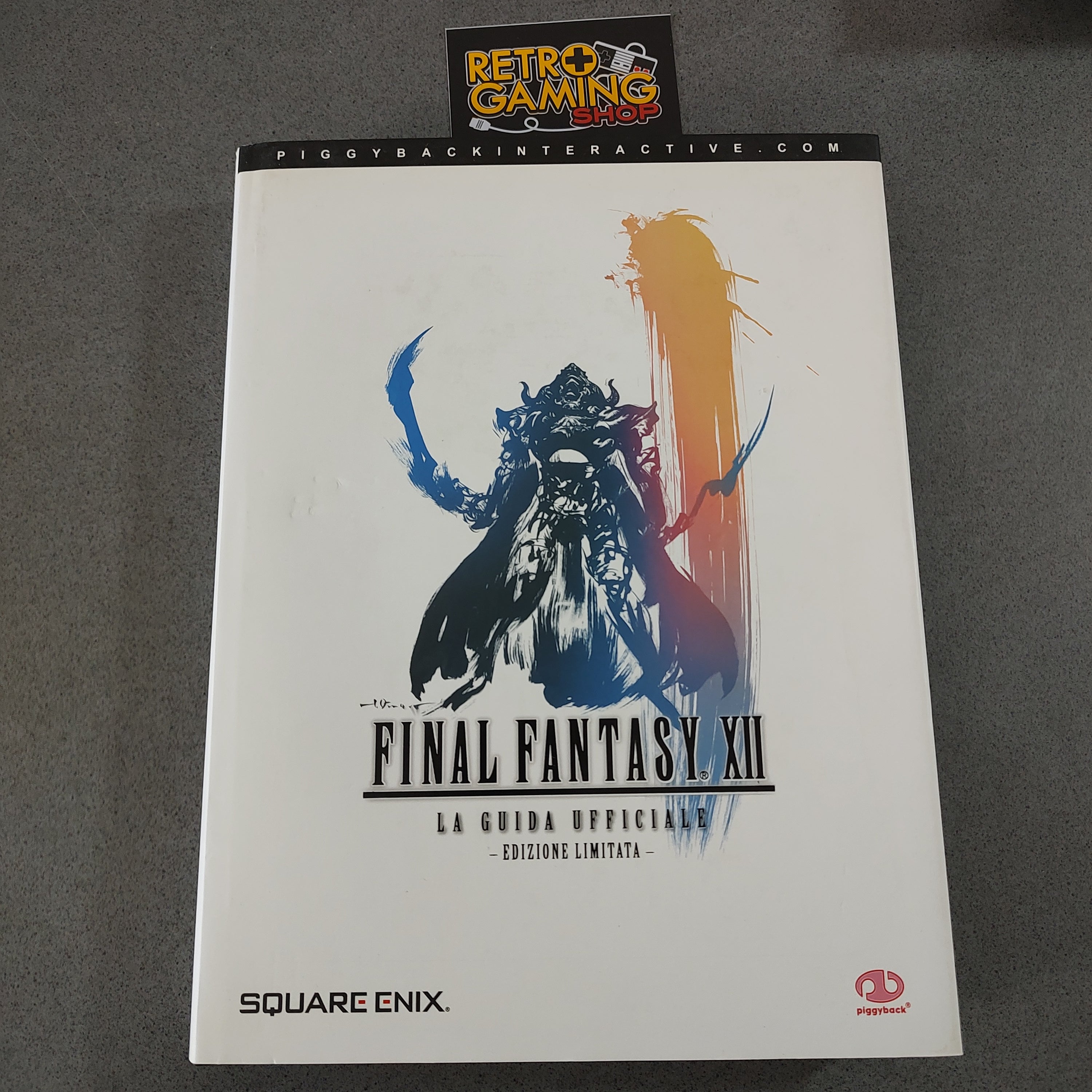 Vendita Final Fantasy 12 Edizione Limitata Guida Strategica Ufficiale Italiana - Retrogaming Shop