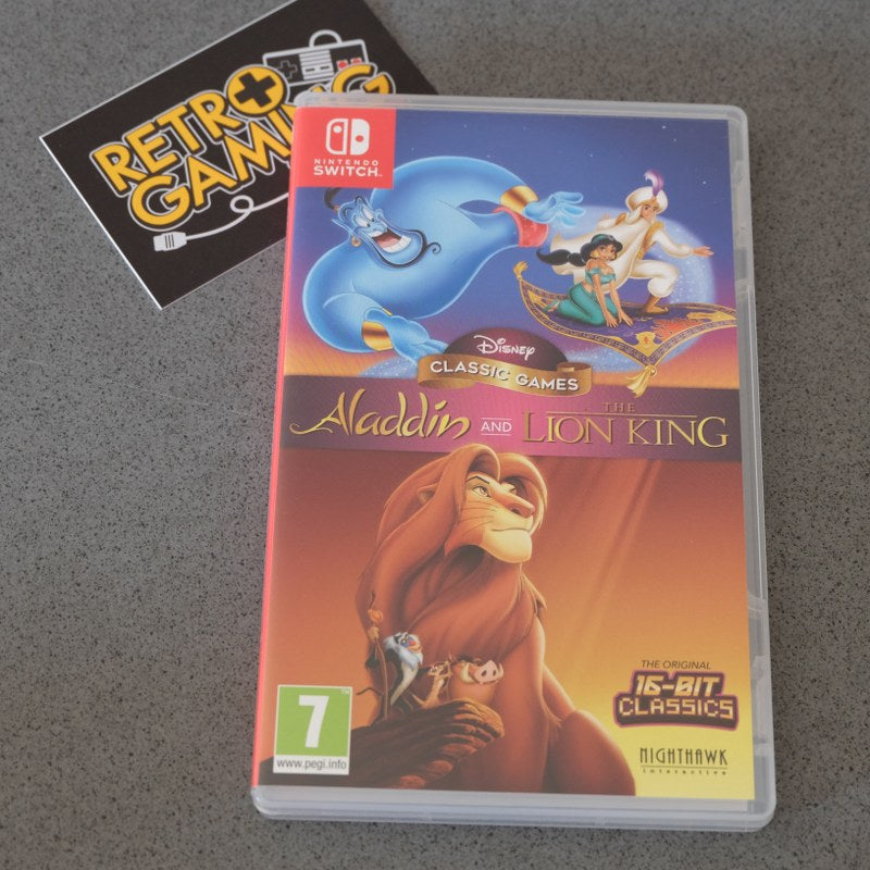 Vendita Aladdin and The Lion King - Retrogaming Shop
