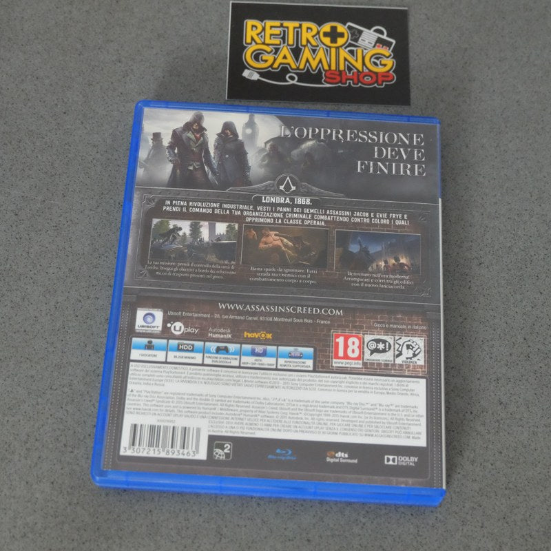 Vendita Assassin's Creed Syndacate - Retrogaming Shop