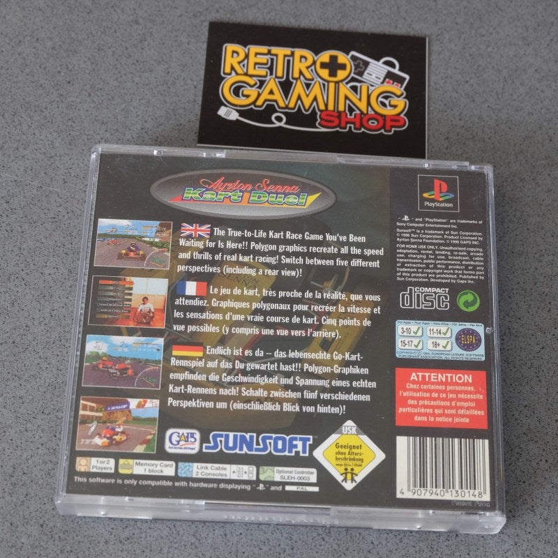 Vendita Ayrton Senna Kart Duel - Retrogaming Shop