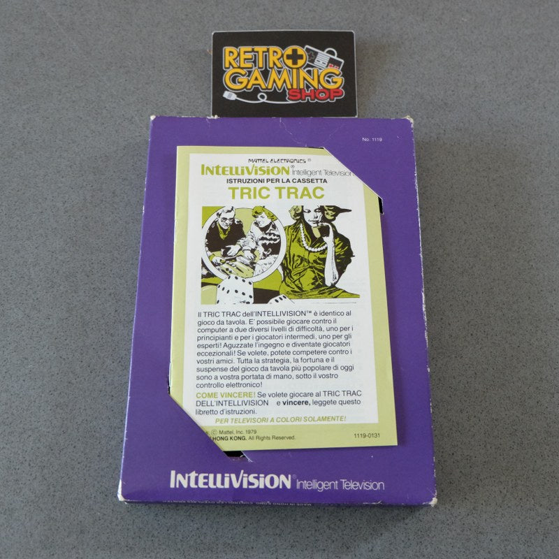 Backgammon Intellivision - Retrogaming Shop