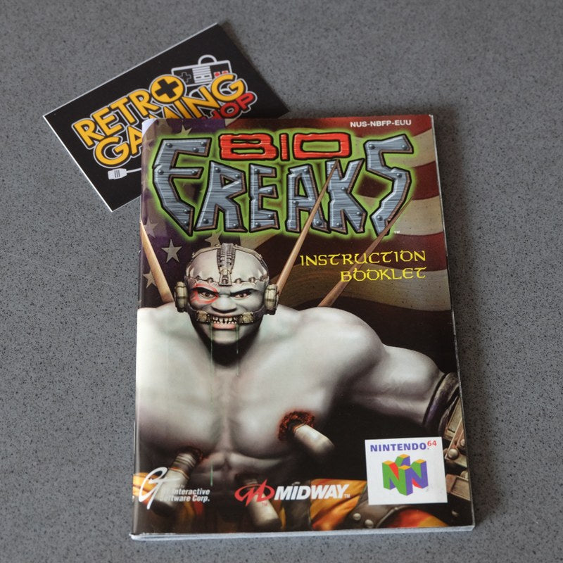 Vendita Libretto Bio Freaks - Retrogaming Shop