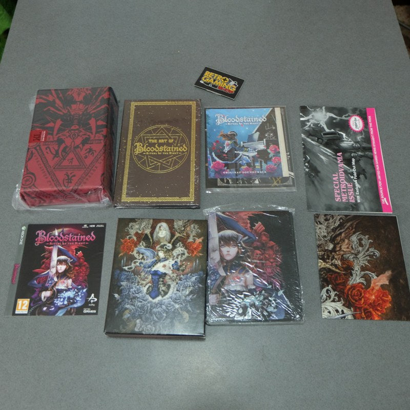 Vendita Bloodstained Ritual of The Moon Collector's Box Signed Limited Run - Retrogaming Shop