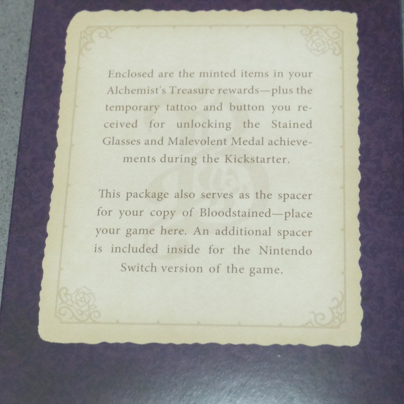 Vendita Bloodstained Ritual of The Moon Collector's Box Signed Limited Run - Retrogaming Shop